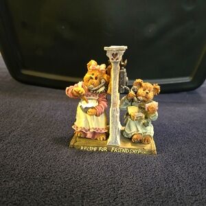 Boyds Bears Decorative Accent in Brown and Pink